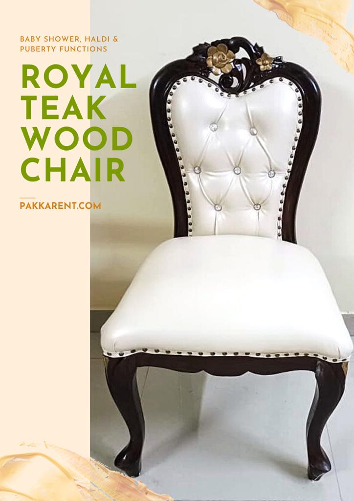 Royal Chair for rent